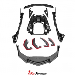 Duke Style Dry Carbon Fiber Aero Body Kits For Lamborghini Revuelto 2023-ON