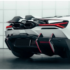 OEM Style Dry Carbon Fiber Rear Spoiler Wing For Lamborghini Revuelto 2023-ON