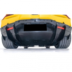 OEM Style Dry Carbon Fiber Rear Diffuser For Lamborghini Revuelto 2023-ON