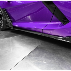 OEM Style Dry Carbon Fiber Side Skirt For Lamborghini Revuelto 2023-ON