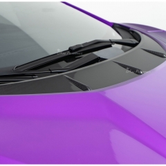 OEM Style Dry Carbon Fiber Hood Vent Cover Trim For Lamborghini Revuelto 2023-ON