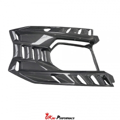 OEM Style Dry Carbon Fiber Rear Engine Lid Cover For Lamborghini Revuelto 2023-ON