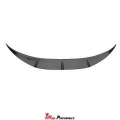 OEM Style Dry Carbon Fiber Hood Vent Cover Trim For Lamborghini Revuelto 2023-ON