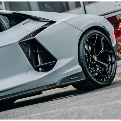 OEM Style Dry Carbon Fiber Exteriors Door Handles For Lamborghini Revuelto 2023-ON