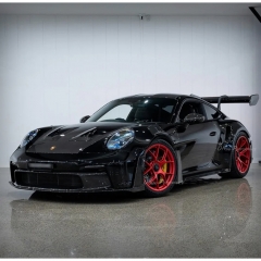 Dry Carbon Fiber Front Lip & Side Splitters For Porsche 911 992 GT3RS 2023-ON