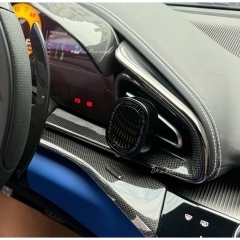Dry Carbon Fiber Interiors Kits Drivers AC Vents Panels For Ferrari Purosangue FUV 2023-On