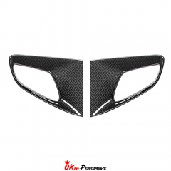 Dry Carbon Fiber Interiors Kits Passenger AC Vents Panels For Ferrari Purosangue FUV 2023-On