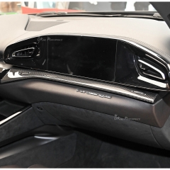 Dry Carbon Fiber Interiors Kits Center Console Strips Trim Panels For Ferrari Purosangue FUV 2023-On