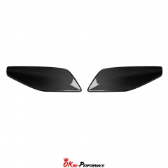 Dry Carbon Fiber Rear Wing Tips For Porsche 911 992 GT3RS 2023-ON