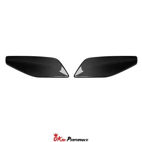 Dry Carbon Fiber Rear Wing Tips For Porsche 911 992 GT3RS 2023-ON