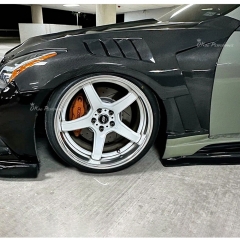 Vent V2 Style Carbon Fiber Fender For INFINITI G37 Sedan 2008-2015