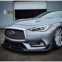 CMST Style Carbon Fiber Front Lip For Infiniti Q60 2016-2022