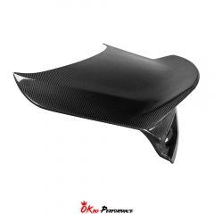 High Kick Style Carbon Fiber Rear Trunk Boot Lid For Infiniti Q60 2016-2022
