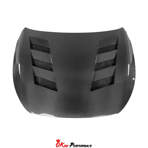 AMS Style Carbon Fiber Hood For Infiniti Q60 2016-2022