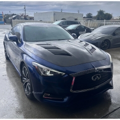 AMS Style Carbon Fiber Hood For Infiniti Q60 2016-2022