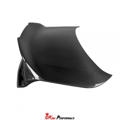 Wing Style Carbon Fiber Rear Trunk Boot Lid For Infiniti Q60 2016-2022