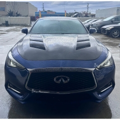 AMS Style Carbon Fiber Hood For Infiniti Q60 2016-2022