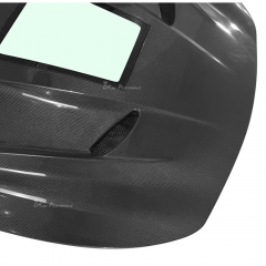 MBJ Transparent Style Carbon Fiber (cfrp) Bonnet Hood For Infiniti Q60 2016-2022
