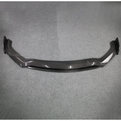 Double Deck Style Carbon Fiber Front Lip For Infiniti Q60 2016-2022