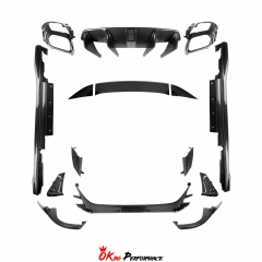 Mansory Soft Style Dry Carbon Fiber Body Kits For Ferrari 812 Superfast GTS 2017-2023