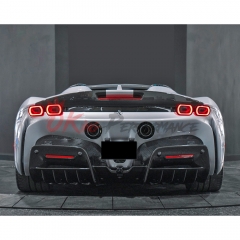 OEM Style Dry Carbon Fiber Aero Body Kit For Ferrari SF90