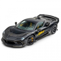 F9XX Mansory Style Dry Carbon Fiber Wide Body Kits For Ferrari SF90 Stradale & Spider