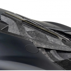 F9XX Mansory Style Dry Carbon Fiber Rear Engine Lid Cover For Ferrari SF90 Stradale