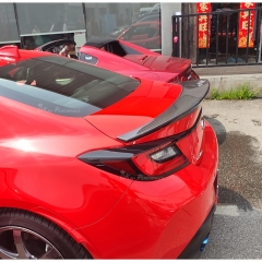 TOMS Style Carbon Fiber Trunk Spoiler Rear Wing For Subaru BRZ ZD8 Toyota GR86 ZN8 2022-2025