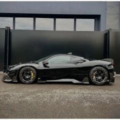 Mansory Soft Style Dry Carbon Fiber Side Skirt For Ferrari SF90 Stradale & Spider