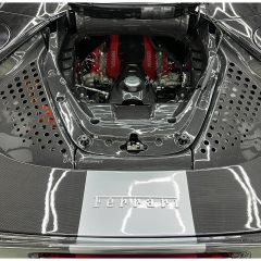 OEM Style Dry Carbon Fiber Engine Bay Compartment Set Cover Kit For Ferrari SF90 Spider
