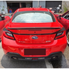 TOMS Style Carbon Fiber Trunk Spoiler Rear Wing For Subaru BRZ ZD8 Toyota GR86 ZN8 2022-2025