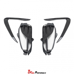 Mansory Soft Style Dry Carbon Fiber Side Rear Air Vents Trim For Ferrari SF90 Stradale & Spider
