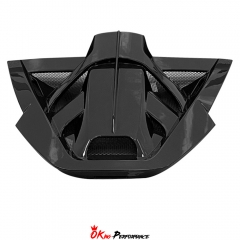 F9XX Mansory Style Dry Carbon Fiber Rear Engine Lid Cover For Ferrari SF90 Stradale