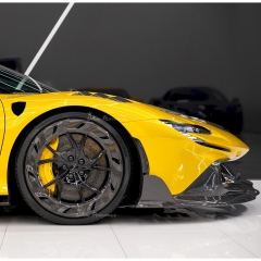 Mansory Soft Style Dry Carbon Fiber Front Lip For Ferrari SF90 Stradale & Spider