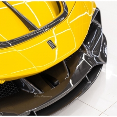 Mansory Soft Style Dry Carbon Fiber Front Lip For Ferrari SF90 Stradale & Spider
