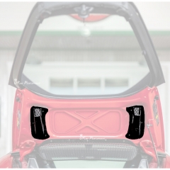 Dry Carbon Fiber Rear Engine Bay Lid Air Ducts (replacement) For Ferrari SF90 Stradale