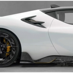 Mansory Soft Style Dry Carbon Fiber Side Rear Air Vents Trim For Ferrari SF90 Stradale & Spider