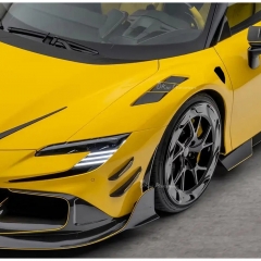Mansory Style Dry Carbon Fiber Fenders For Ferrari SF90