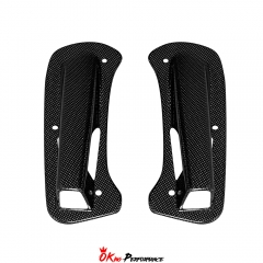 Dry Carbon Fiber Rear Engine Bay Lid Air Ducts (replacement) For Ferrari SF90 Stradale