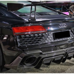 Capristo Style Dry Carbon Fiber Rear Diffuser For Audi R8 2020-2024