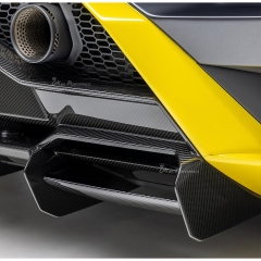 Vorsteiner Style Dry Carbon Fiber Rear Bumper Diffuser For Lamborghini Huracan STO 2021-2025