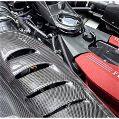 Dry Carbon Fiber Engine Bay Cover For Ferrari 488 GTB 2015-2018