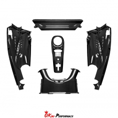 Dry Carbon Fiber Engine Bay Cover For Ferrari 488 GTB 2015-2018