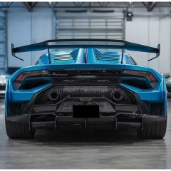 Vorsteiner Style Dry Carbon Fiber Rear Bumper Diffuser For Lamborghini Huracan STO 2021-2025