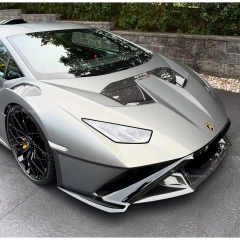 OEM Style Dry Carbon Fiber Hood Vents For Lamborghini Huracan STO 2021-2025