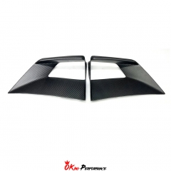 OEM Style Dry Carbon Fiber Hood Vents For Lamborghini Huracan STO 2021-2025