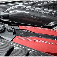 Dry Carbon Fiber Engine Bay Cover For Ferrari 488 GTB 2015-2018