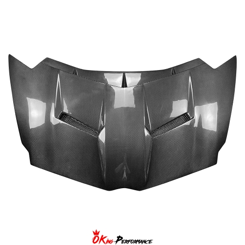 Mansory Style Dry Carbon Fiber Hood Bonnet For Lamborghini Aventador & S & SV & SVJ LP700 LP740 LP750 LP770 2011-2021