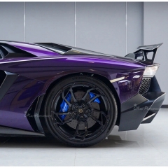 Novitec Style Dry Carbon Fiber Rear Spoiler Wing With Base Lid For Lamborghini Aventador & S & SV LP700 LP740 LP750 2011-2021