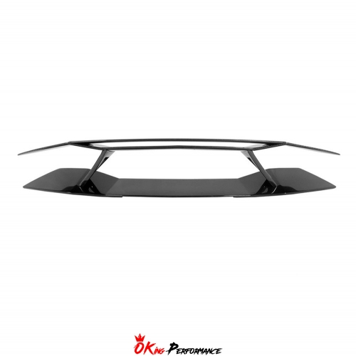 Novitec Style Dry Carbon Fiber Rear Spoiler Wing With Base Lid For Lamborghini Aventador & S & SV LP700 LP740 LP750 2011-2021